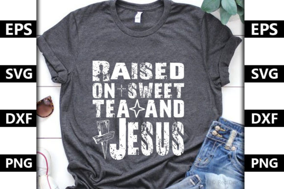 Christian Jesus Quote SVG Design, Raised for T-Shirt Designs