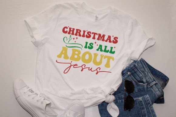 Christmas is All About Jesus Designs SVG for T-Shirt Designs