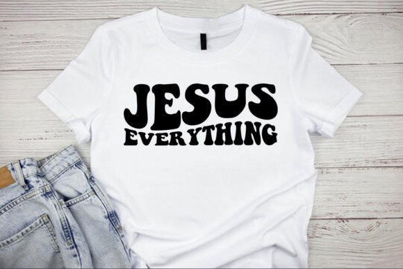 Retro Christmas SVG: Jesus Ever T-Shirt Designs
